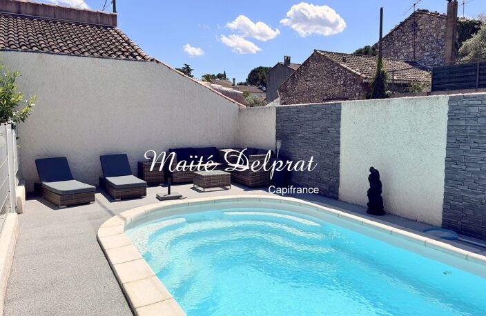VEDÈNE (84)– MAISON RÉNOVÉE 114 M² AVEC PISCINE, JARDIN ET DÉPENDANCE — photo 2
