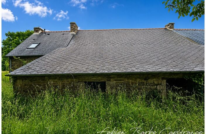 Grande longère 170 m² avec une partie rénovée (56800) — photo 5