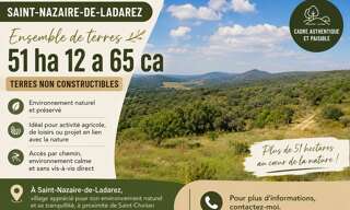 Terrain  511300 m² à vendre à Saint-Nazaire-de-Ladarez (34490)