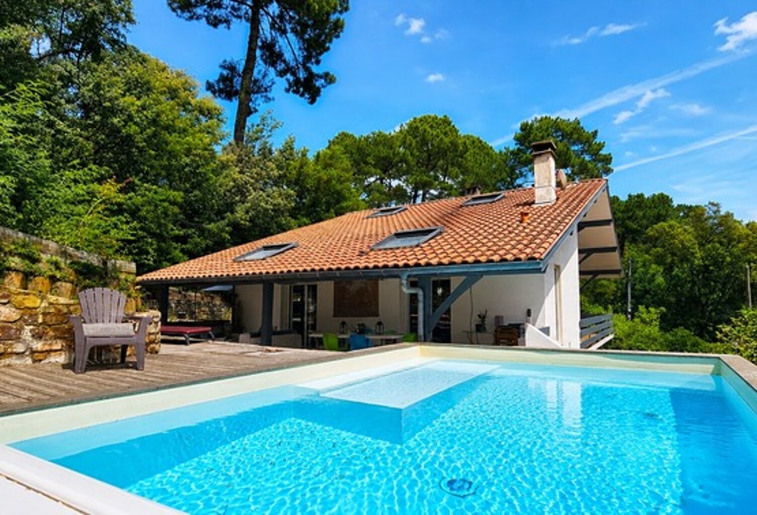 HOSSEGOR(40) - VASTE VILLA AVEC PISCINE - PROCHE DE LA FORET - CALME ABSOLU — photo 1