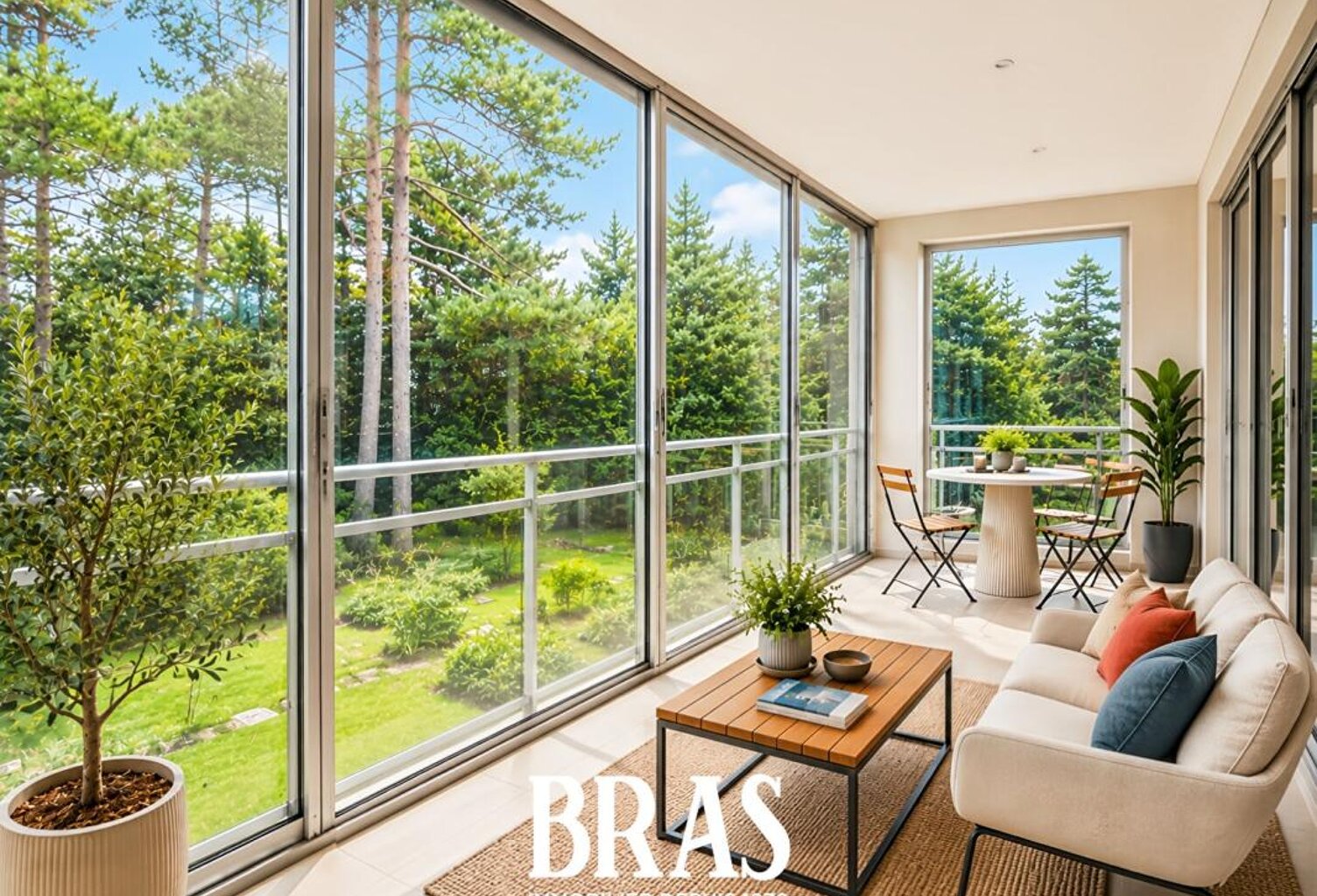 A vendre La Baule Les Pins - T1 bis - Grande terrasse sans vis-à-vis — photo 1