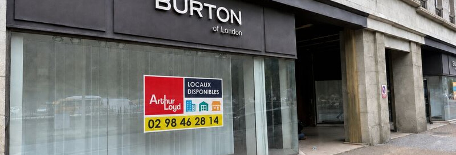 Commerce  216 m² à louer à Quimper (29000)