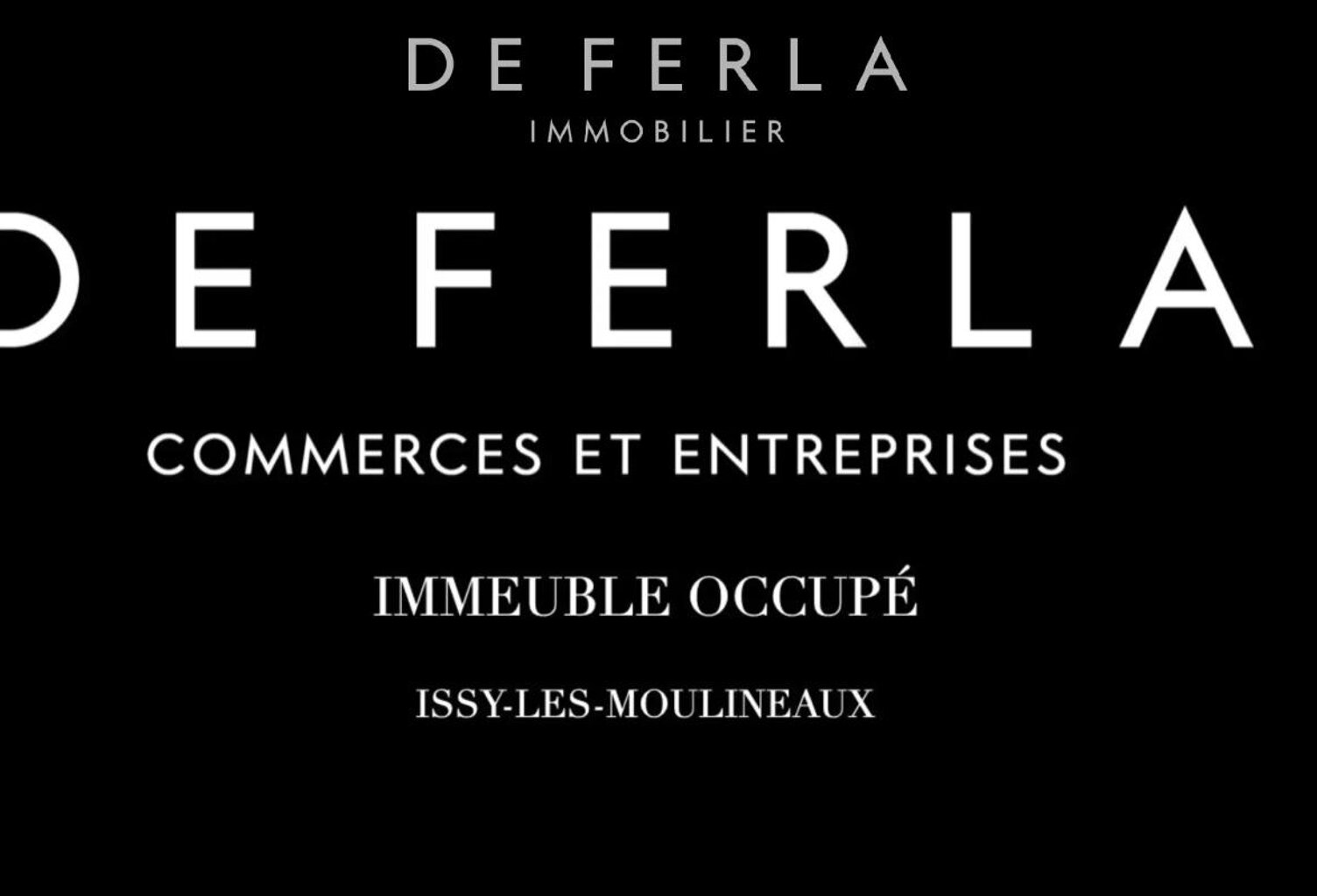 De Ferla entreprise - Immeuble de rapport - Issy-les-Moulineaux — photo 1