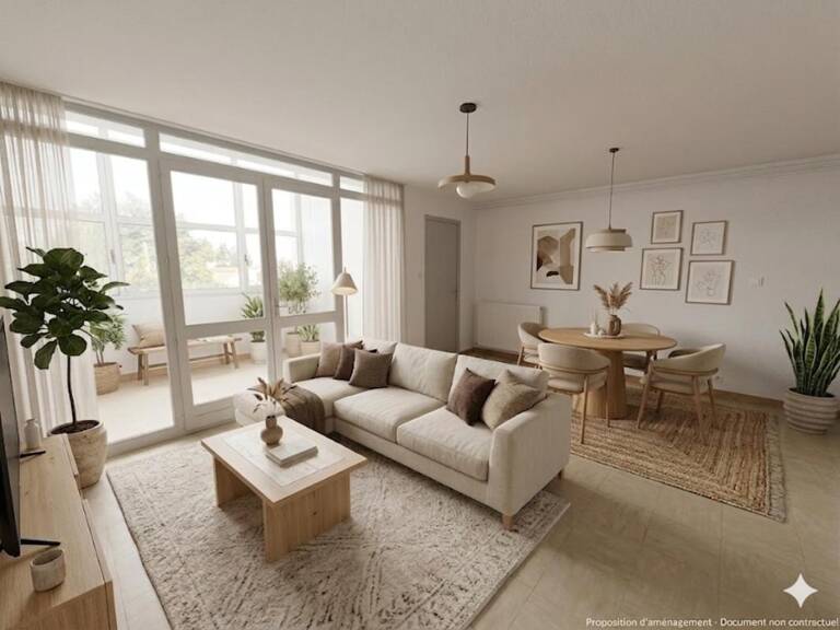 RESIDENCE LOU SOULEU, APPARTEMENT T3 EN DUPLEX AVEC VERANDA — photo 1