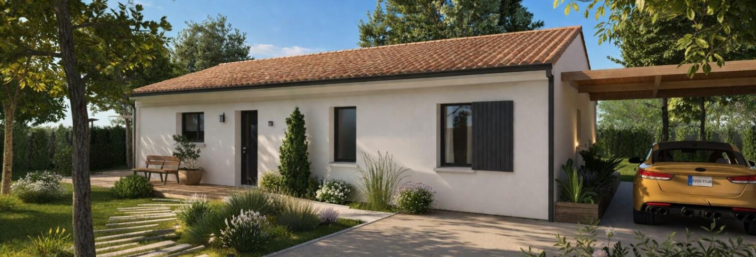 Maison 80 m² à construire Castres-Gironde (33640)