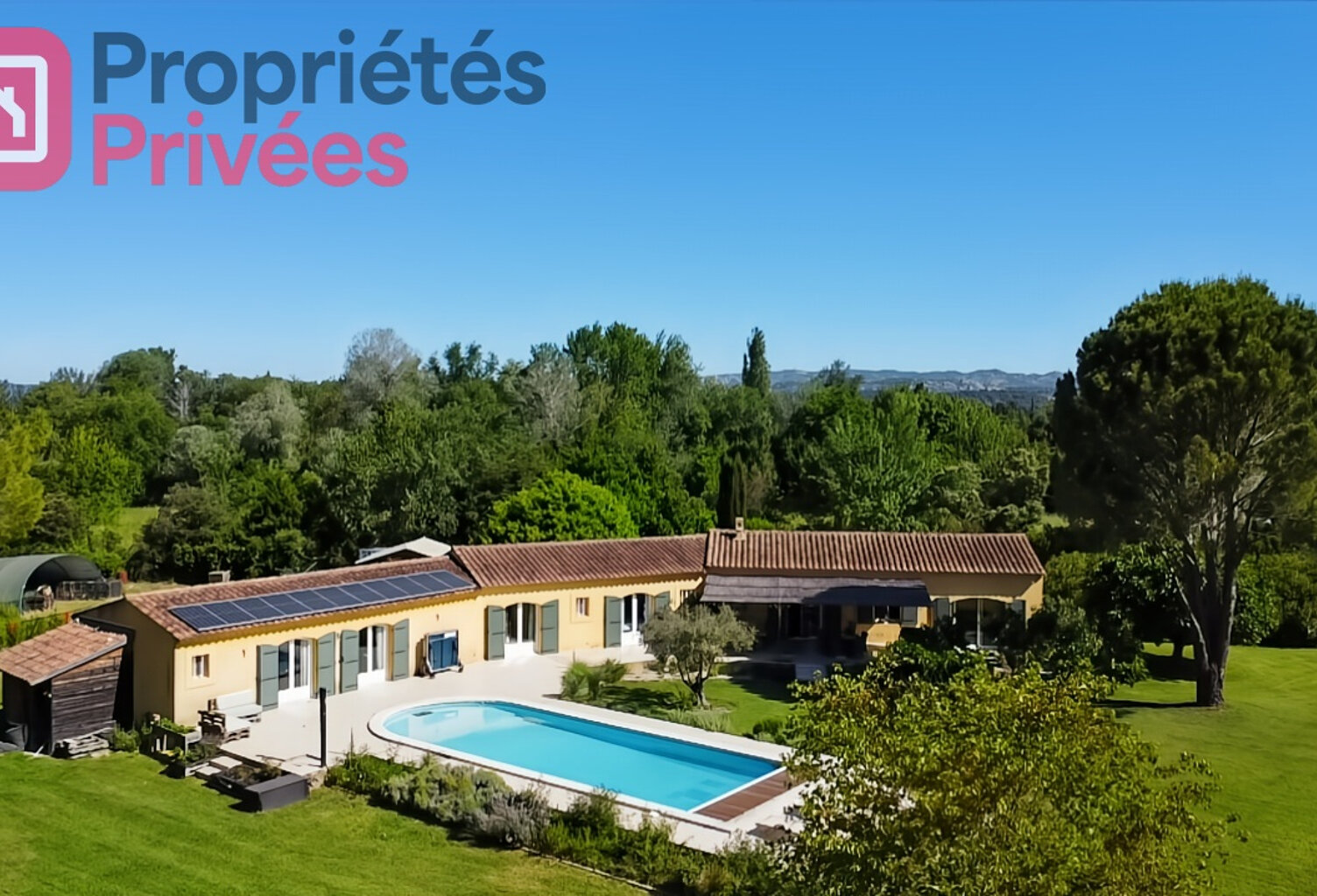 Propriété Exceptionnelle à Mouriès au pied des Alpilles - Mandat Exclusif - — photo 1
