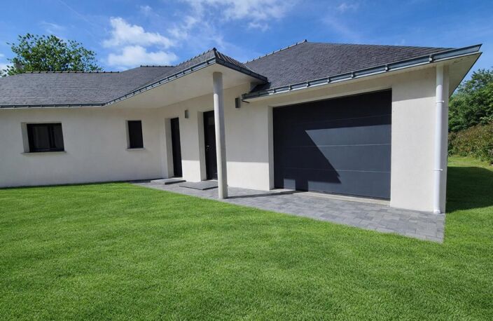 TRES BELLE MAISON CONTEMPORAINE DE PLAIN PIED de 112 m2 réalisée en 2018 dans le Finistère en limite du Morbihan - (2 min de Spézet, 10 min de Gourin - 10 min de Châteauneuf du Faou) — photo 3
