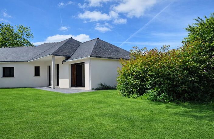 TRES BELLE MAISON CONTEMPORAINE DE PLAIN PIED de 112 m2 réalisée en 2018 dans le Finistère en limite du Morbihan - (2 min de Spézet, 10 min de Gourin - 10 min de Châteauneuf du Faou) — photo 4