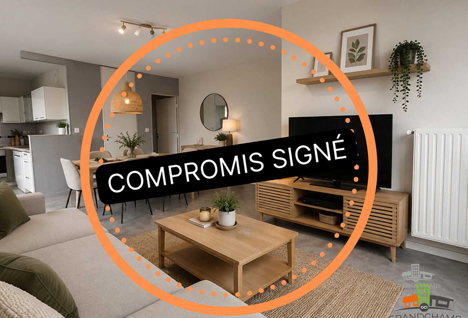 Appartement La Chapelle Sur Erdre 3 pièce(s) 66.73 m2 — photo 1