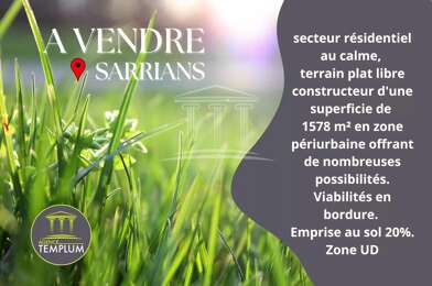 Terrain  208000 €