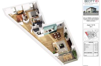 APPARTEMENT NEUF CENTRE LACANAU VILLE — photo du bien