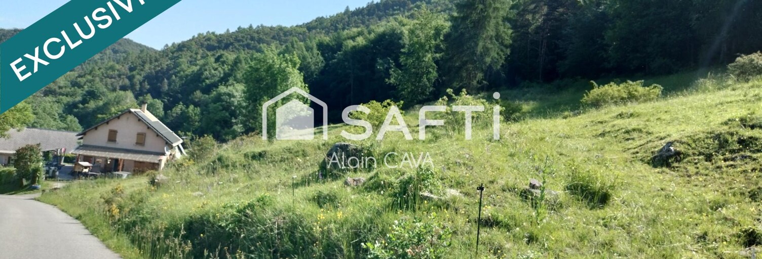 Terrain  1200 m² à vendre à Ubaye-Serre-Ponçon (04340)