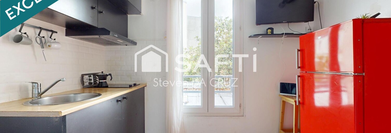 Appartement 1 Pièce 10 m² à vendre à Paris 19 (75019)