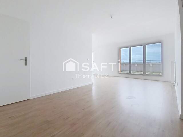 T3 69m² de 2022 au 4è étage avec grand balcon, vue dégagée et frais de notaire réduits ! — photo du bien