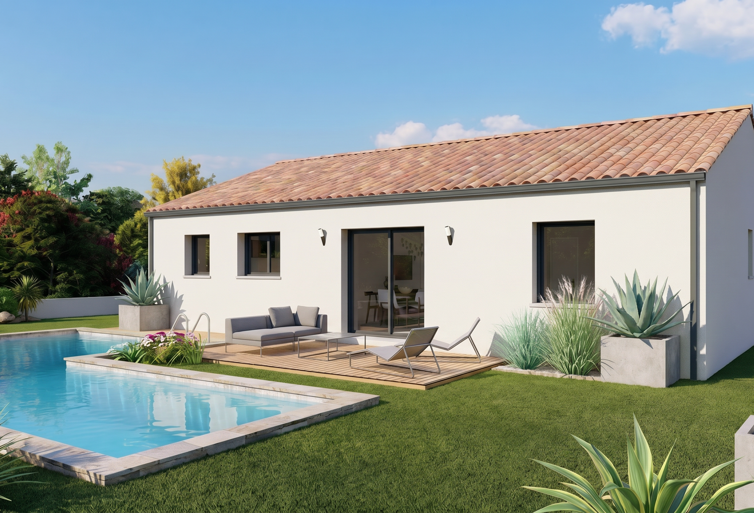 PROJET DE CONSTRUCTION D'UNE MAISON INDIVIDUELLE  — photo 1