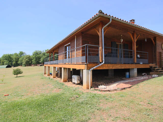 Maison ossature bois à 10 min de Puy-l'Évêque (46700)   3 ch — photo du bien