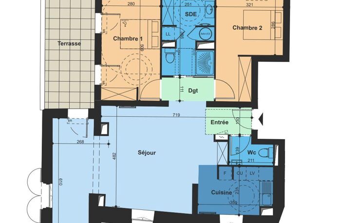 Vente Appartement 3 pièces — photo 3