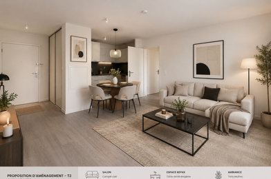 Appartement 2 pièces 204000 €