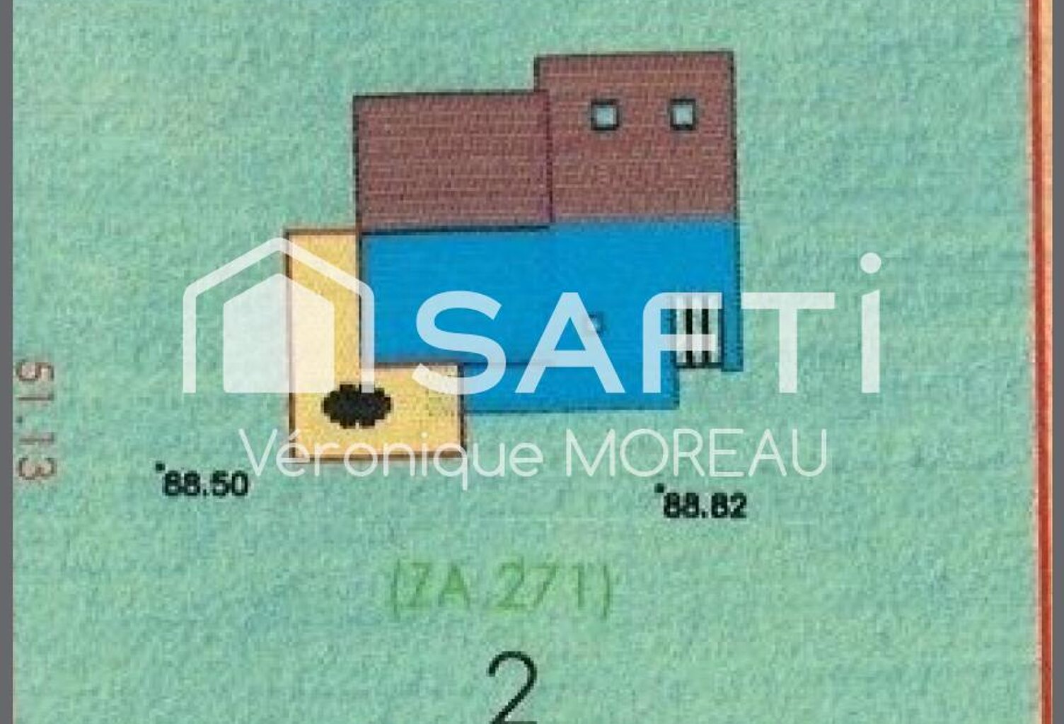 Terrain entièrement viabilisé de 1441 m² hors lotissement — photo 1