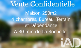 Maison 8 Pièces 250 m² à vendre à Bouhet (17540)
