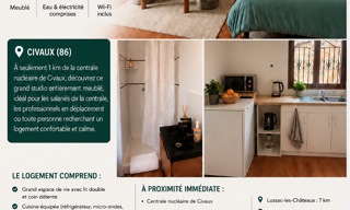 Appartement 1 Pièce 35 m² à louer à Civaux (86320)