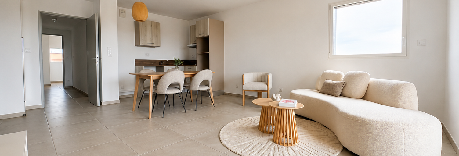 Appartement 3 Pièces 62 m² à vendre à Sérignan (34410)
