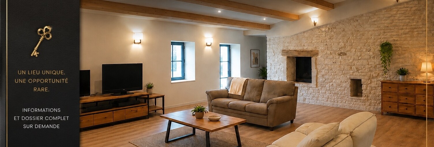 Maison 8 Pièces 282 m² à vendre à Saint-Jean-de-Liversay (17170)