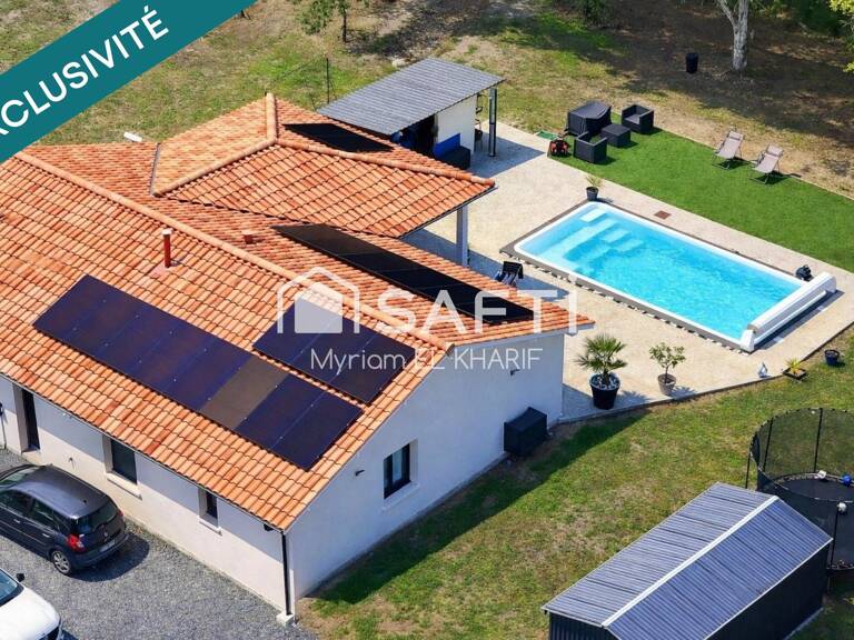 Contemporaine avec piscine  Cadre privilégié — photo 1