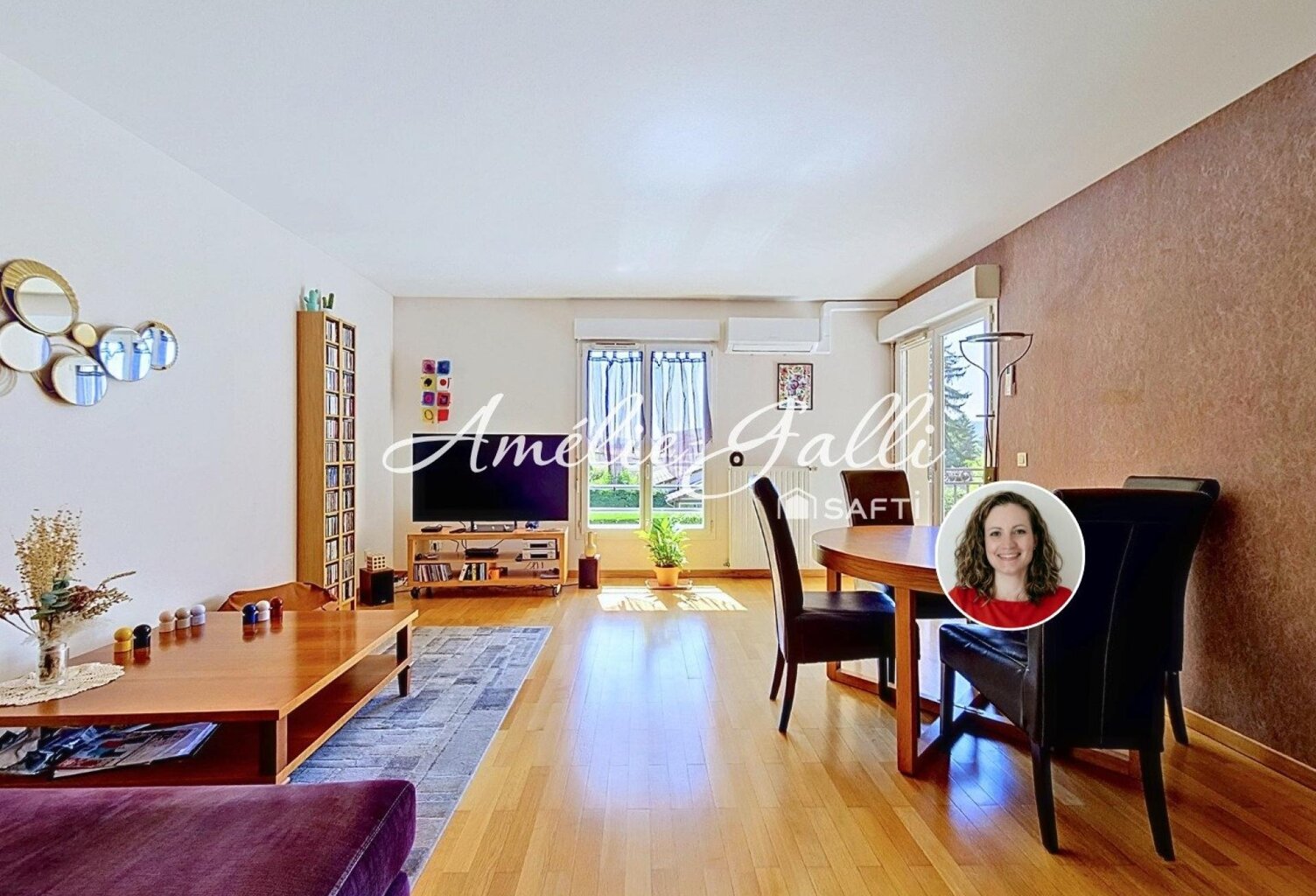 T3 de 77 m² avec balcon au dernier étage — photo 1