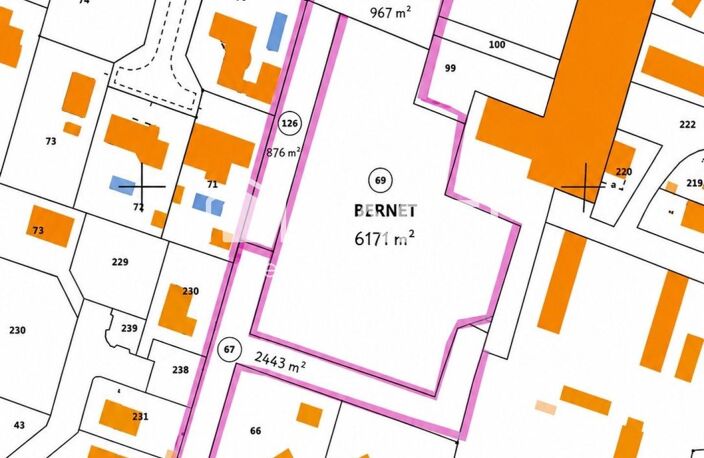Terrain constructible divisible de 6 171 m² — photo 2