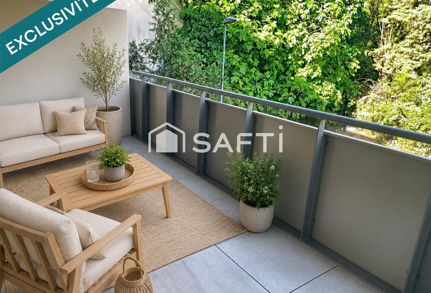 Appartement récent type 2, terrasse, ascenseur, place de parking — photo 1