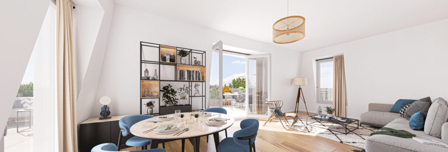 Appartement 2 Pièces 47 m² à vendre à Bailly (78870)
