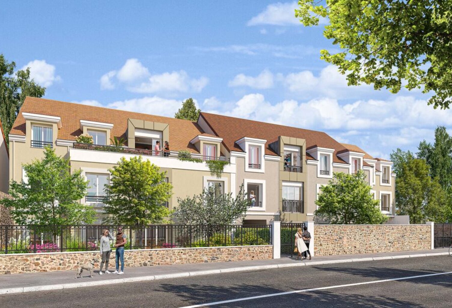 Vente programme neuf T1, T2, T3, T4 34 à 88 m² Bailly (78870) — photo 1