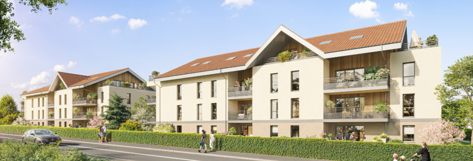 Appartement neuf T2, T3, T4 Pièce 39 à 77 m² à vendre à La Roche-sur-Foron (74800)