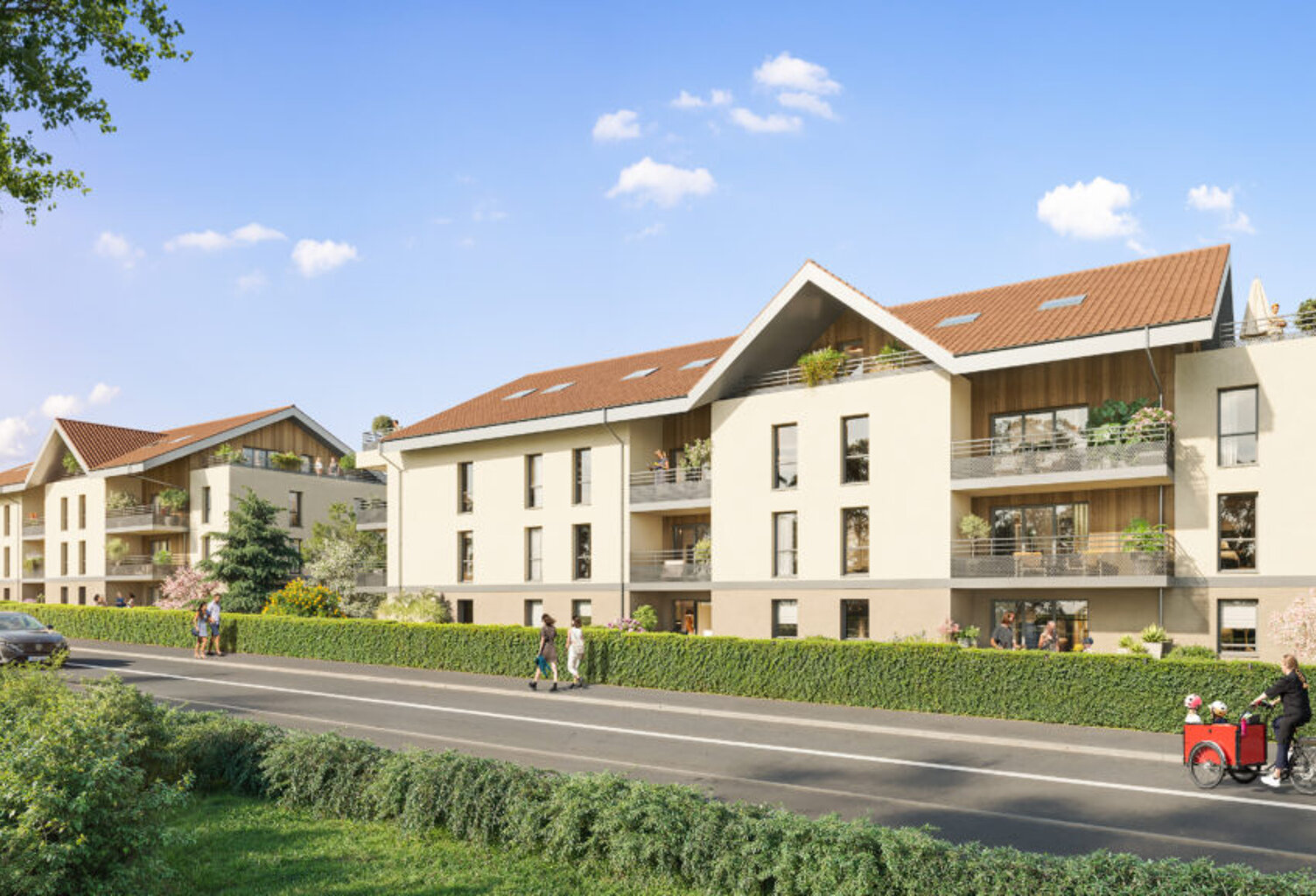 Vente programme neuf T2, T3, T4 39 à 86 m² La Roche-sur-Foron (74800) — photo 1