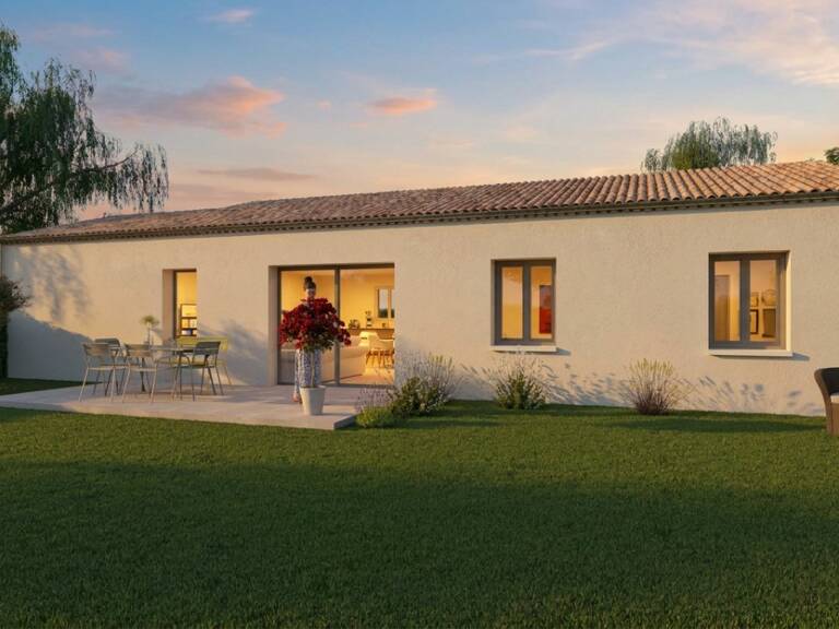 À vendre : Piolenc, dans le Vaucluse, Maison de Plain-Pied + Garage 3 chambres — photo 1