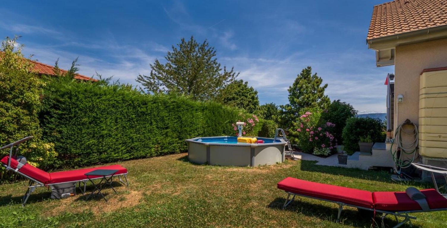 ATTIQUE RARE AUX PORTES DE GENÈVE | VUE MONTAGNES | JARDIN | DEUX GRANDS GARAGES — photo 1