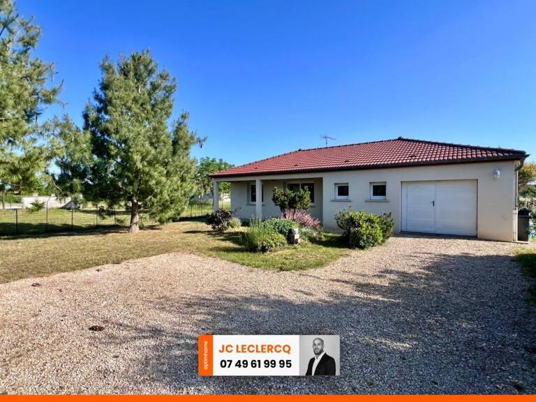 PAVILLON DE PLAIN-PIED 4 PIECES AVEC GARAGE ET TERRASSE — photo 1