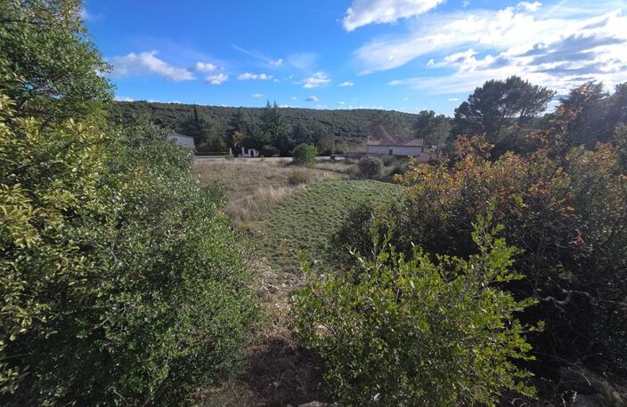LAVAL PRADEL (30) terrain à bâtir 1781m² bien exposé avec permis valide — photo 2