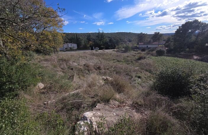 LAVAL PRADEL (30) terrain à bâtir 1781m² bien exposé avec permis valide — photo 4