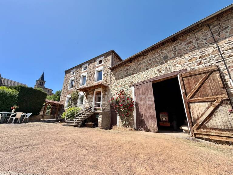MAISON DE BOURG DE 100 M2, 3 CHAMBRES, TERRAIN ATTENANT DE 371 M2, 200 M2 DE DÉPENDANCES, CAVES, FIBRE OPTIQUE, DOUBLE VITRAGE PVC AVEC VOLETS ROULANTS SOLAIRES, TOUT-À-L'ÉGOUT — photo 1