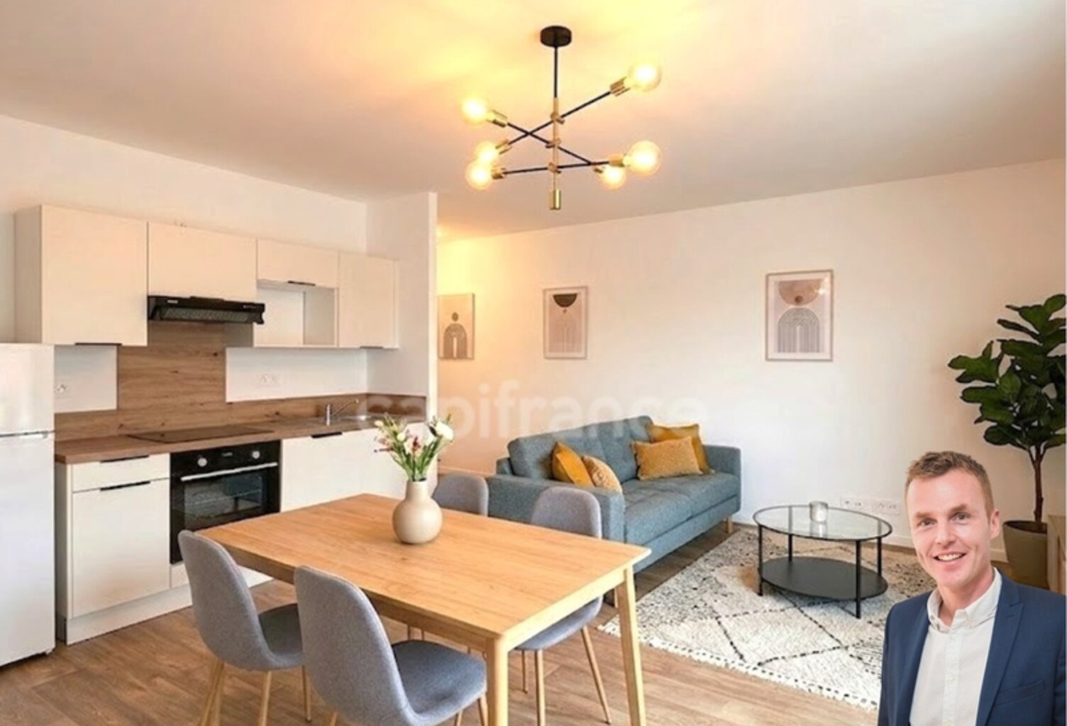Dpt Finistère (29), à vendre QUIMPER appartement T2 dernier étage de 33 m² habitable - Box - Parking souterrain — photo 1