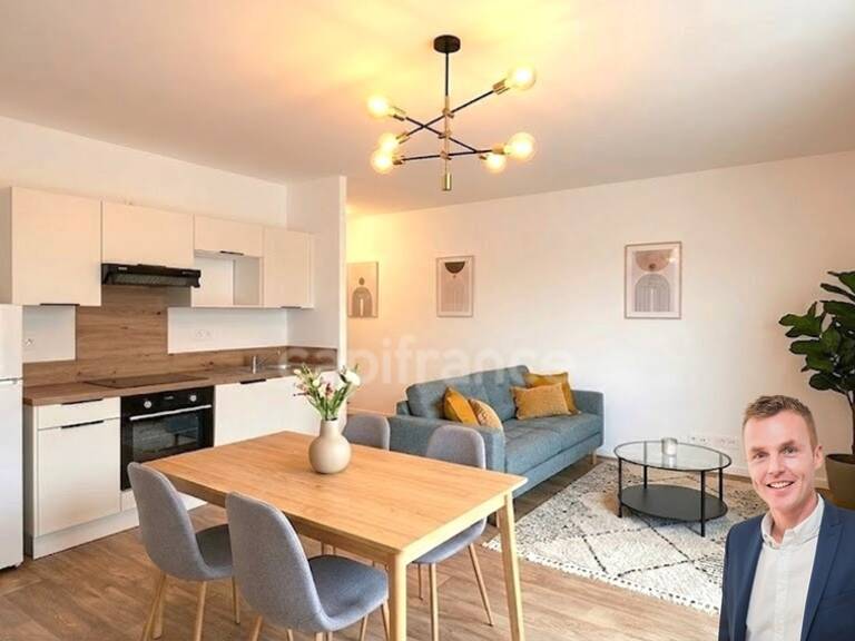 Dpt Finistère (29), à vendre QUIMPER appartement T2 dernier étage de 33 m² habitable - Box - Parking souterrain — photo 1