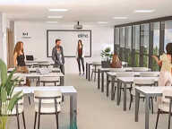 Bureaux à louer de 1419 m² à Boulogne Billancourt : transports proches, ascenseurs, surfaces flexibles, climatisation double flux neuve. Immeuble moderne — photo 3
