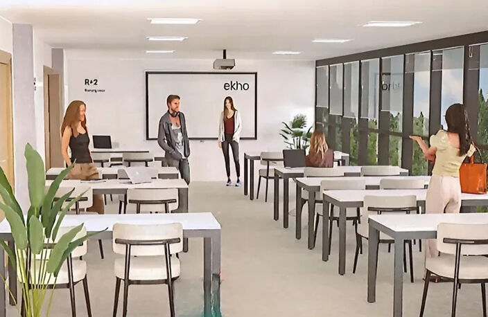 Bureaux à louer de 1419 m² à Boulogne Billancourt : transports proches, ascenseurs, surfaces flexibles, climatisation double flux neuve. Immeuble moderne — photo 3