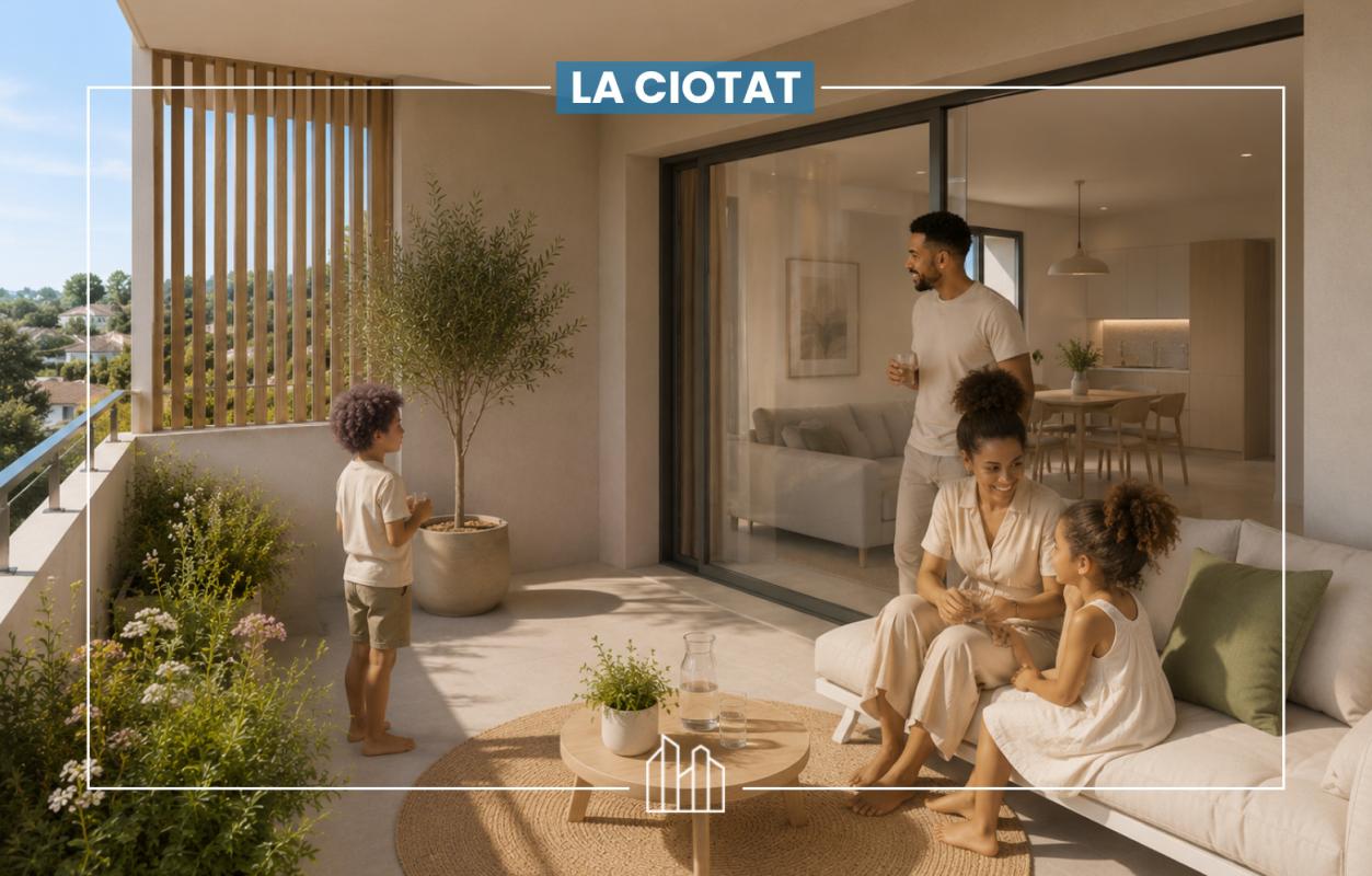 Appartement neuf 2 pièces 42 m² La Ciotat 13600