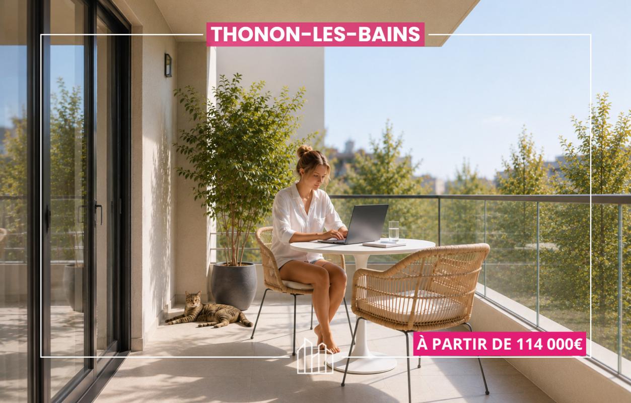 Appartement neuf 18 m² Thonon-les-Bains 74200