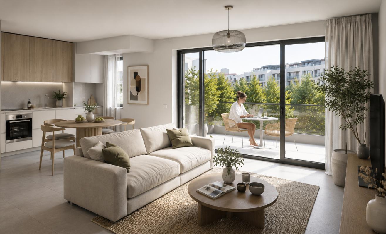 Appartement neuf 18 m²
