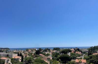 A VENDRE LA SEYNE SUR MER QUARTIER MAR-VIVO APPARTEMENT 3 PIECES DERNIER ETAGE ASCENSEUR TERRASSE VUE MER GARAGE — photo du bien