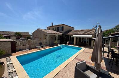Maison avec piscine et grand terrain - Gigean — photo du bien